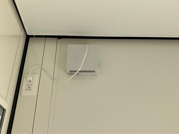 静岡県三島店/展示場の新棟ユニットハウス・プレハブ・コンテナハウス38MSL(2.43坪)の各設備の換気扇