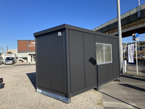 千葉県木更津店/展示場の新棟ユニットハウス・プレハブ・コンテナハウス47MSL(3.02坪)の本体の外観