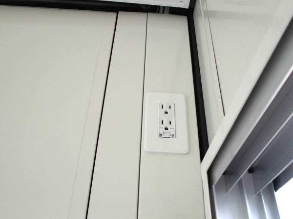 新潟県新潟出張所/総合展示場の新棟ユニットハウス・プレハブ・コンテナハウス47MSL(3.02坪)の各設備のコンセント
