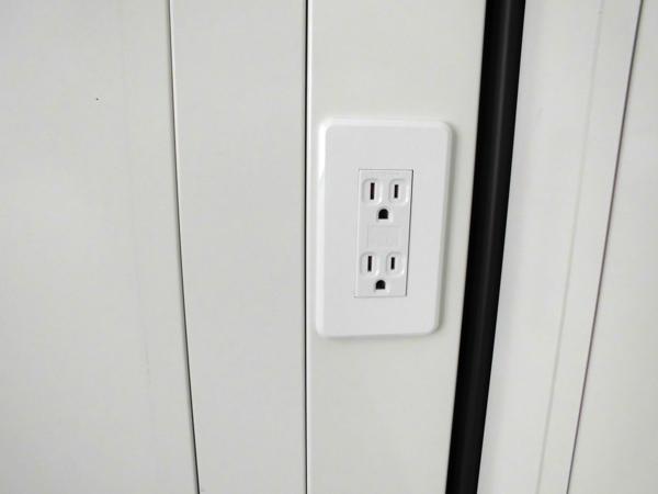 新潟県新潟出張所/総合展示場の新棟ユニットハウス・プレハブ・コンテナハウス47MSL(3.02坪)の各設備のコンセント