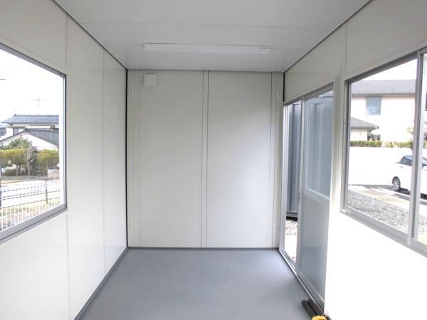 新潟県新潟出張所/総合展示場の新棟ユニットハウス・プレハブ・コンテナハウス47MSL(3.02坪)の本体の内観