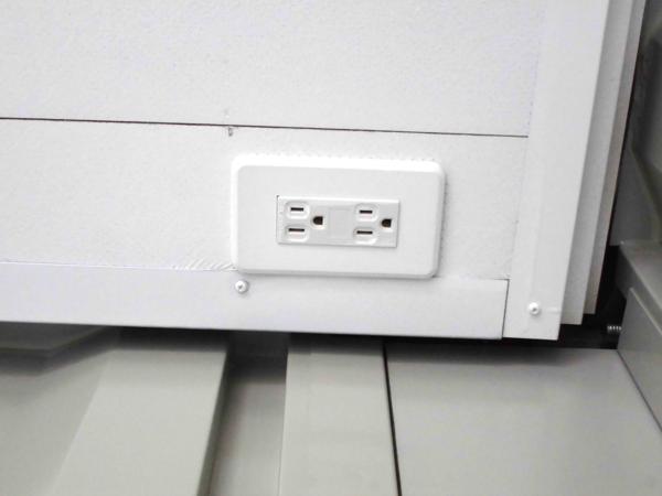 新潟県新潟出張所/総合展示場の中古ユニットハウス・プレハブ・コンテナハウスCT-32JG(2.16坪)の各設備のコンセント