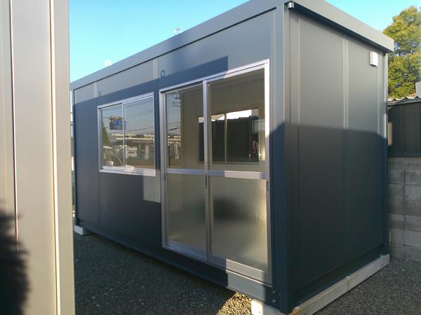 神奈川県小田原店/展示場の新棟ユニットハウス・プレハブ・コンテナハウス47MSL(3.02坪)の本体の外観