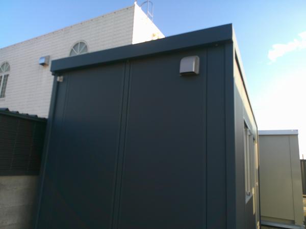 神奈川県小田原店/展示場の新棟ユニットハウス・プレハブ・コンテナハウス47MSL(3.02坪)の本体の外観