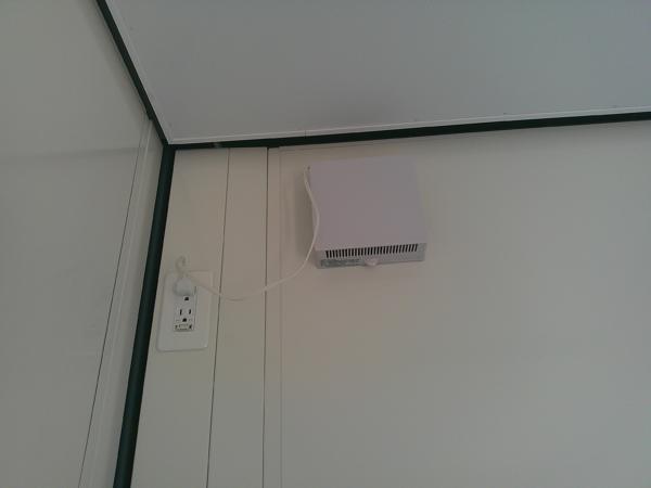 神奈川県小田原店/展示場の新棟ユニットハウス・プレハブ・コンテナハウス47MSL(3.02坪)の各設備の換気扇