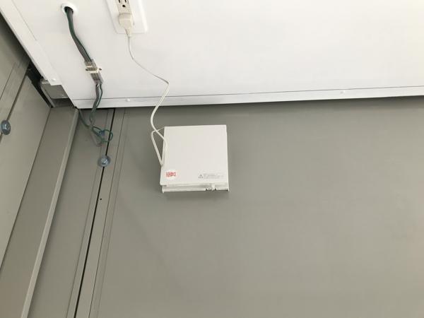 熊本県熊本出張所/熊本菊陽総合展示場の中古ユニットハウス・プレハブ・コンテナハウスCT-41J(2.83坪)の各設備の換気扇