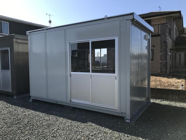 熊本県熊本出張所/熊本菊陽総合展示場の中古ユニットハウス・プレハブ・コンテナハウスCT-41J(2.83坪)の本体の外観