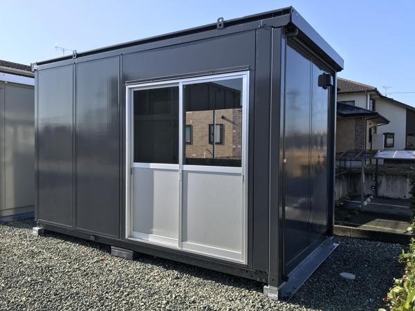 熊本県熊本出張所/熊本菊陽総合展示場の中古ユニットハウス・プレハブ・コンテナハウスCT-41J(2.83坪)の本体の外観