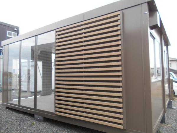福島県いわき四倉店/展示場の中古ユニットハウス・プレハブ・コンテナハウスCT-54J(7.72坪)の本体の外観