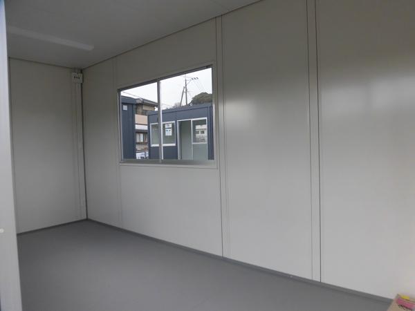 佐賀県鳥栖店/展示場の新棟ユニットハウス・プレハブ・コンテナハウス47MSL(3.02坪)の本体の内観