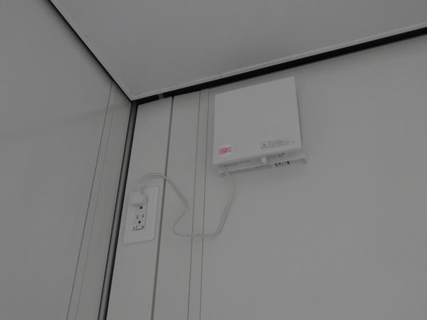 佐賀県鳥栖店/展示場の新棟ユニットハウス・プレハブ・コンテナハウス47MSL(3.02坪)の各設備の換気扇