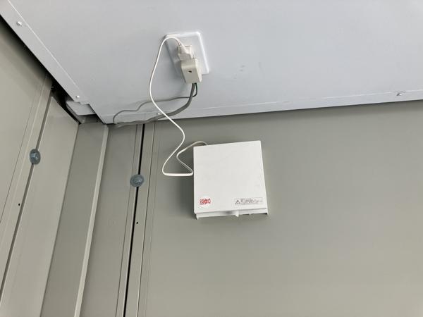 茨城県小美玉店/展示場の中古ユニットハウス・プレハブ・コンテナハウスCT-32J(2.16坪)の各設備の換気扇