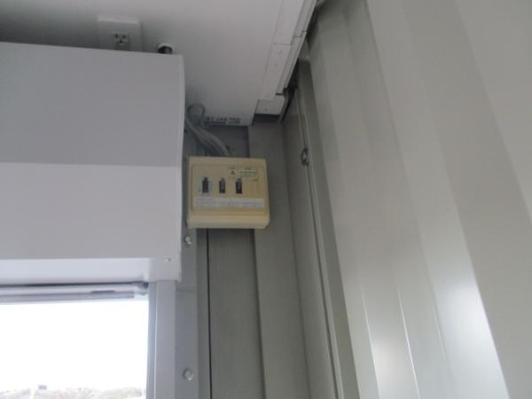 千葉県横芝光店/展示場の中古ユニットハウス・プレハブ・コンテナハウスCT-32JG(2.16坪)の各設備の分電盤