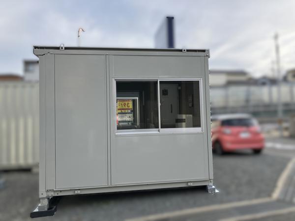 大阪府枚方店/展示場の中古ユニットハウス・プレハブ・コンテナハウスCT-32J(2.16坪)の本体の外観
