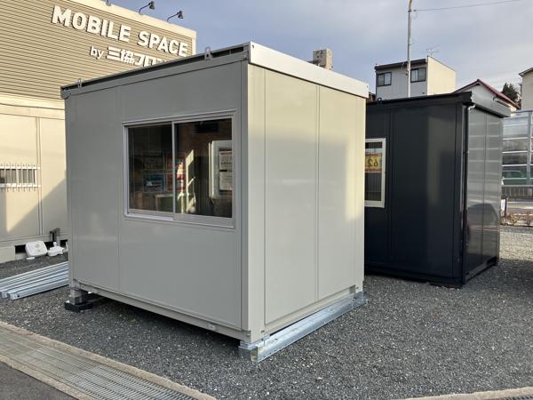 大阪府枚方店/展示場の中古ユニットハウス・プレハブ・コンテナハウスCT-32J(2.16坪)の本体の外観