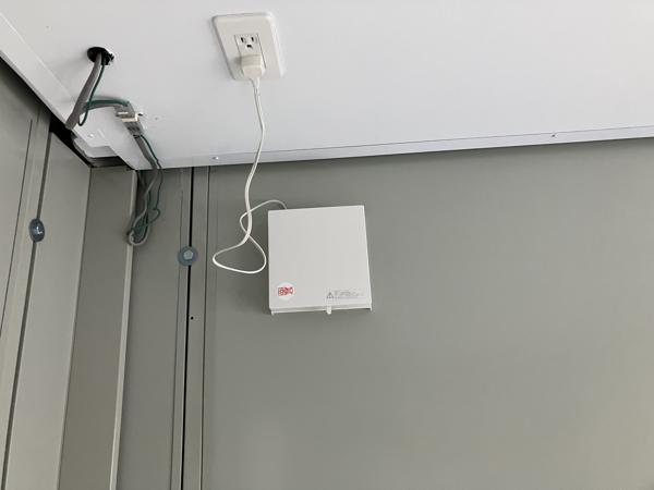 大阪府枚方店/展示場の中古ユニットハウス・プレハブ・コンテナハウスCT-41J(2.83坪)の各設備の換気扇