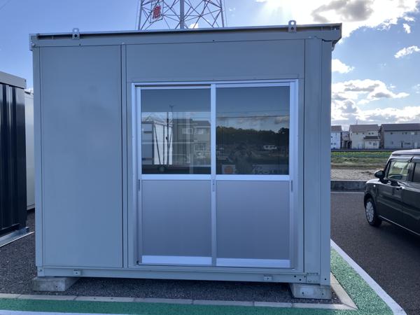 香川県丸亀店/展示場の中古ユニットハウス・プレハブ・コンテナハウスCT-32J(2.16坪)の本体の外観