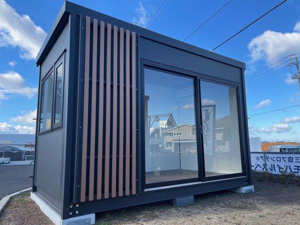 香川県丸亀店/展示場の新棟ユニットハウス・プレハブ・コンテナハウス38MSL