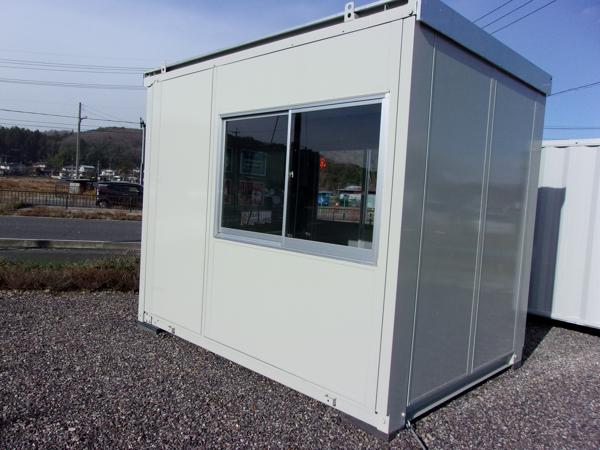 福島県白河店/展示場の中古ユニットハウス・プレハブ・コンテナハウスCT-32J(2.16坪)の本体の外観