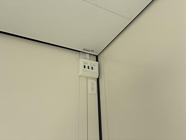 千葉県いすみ店/展示場の新棟ユニットハウス・プレハブ・コンテナハウス47MSL(3.02坪)の各設備の分電盤