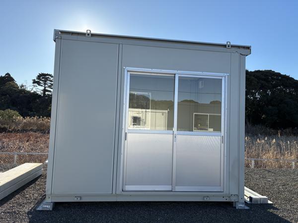 千葉県いすみ店/展示場の中古ユニットハウス・プレハブ・コンテナハウスCT-32J(2.16坪)の本体の外観