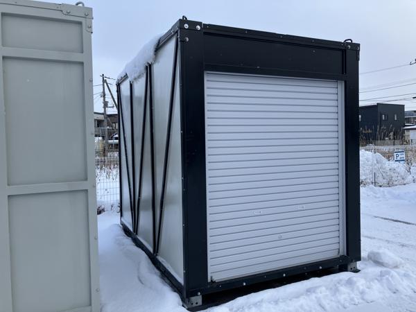 北海道函館店/展示場の中古ユニットハウス・プレハブ・コンテナハウスPanda3.0 PS3T(1.60坪)の本体の外観