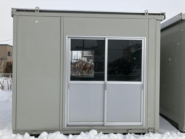 北海道函館店/展示場の中古ユニットハウス・プレハブ・コンテナハウスCT-32J(2.16坪)の本体の外観