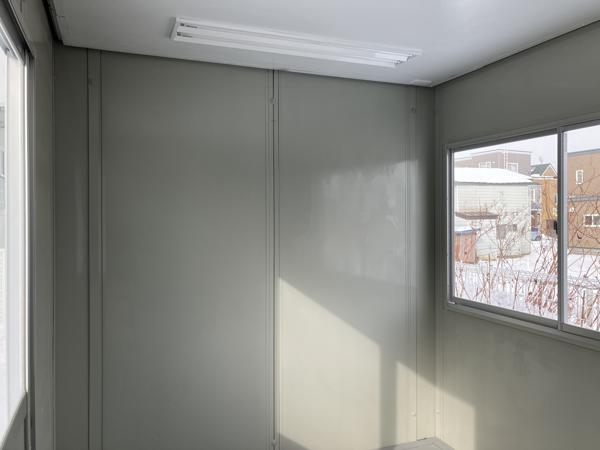 北海道函館店/展示場の中古ユニットハウス・プレハブ・コンテナハウスCT-32J(2.16坪)の本体の内観