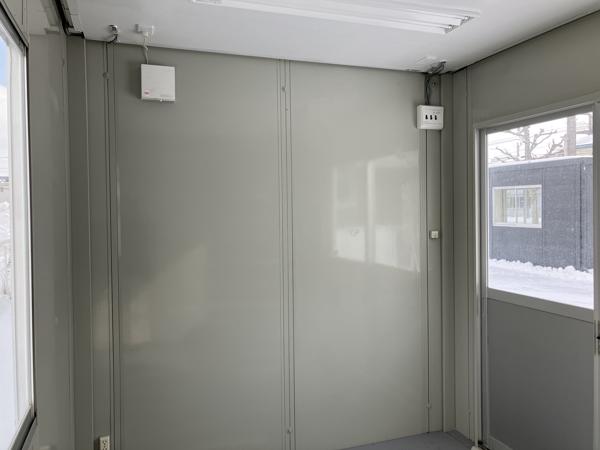 北海道函館店/展示場の中古ユニットハウス・プレハブ・コンテナハウスCT-32J(2.16坪)の本体の内観