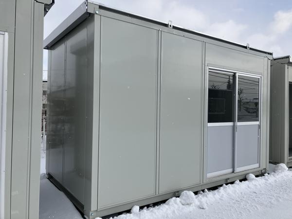 北海道函館店/展示場の中古ユニットハウス・プレハブ・コンテナハウスCT-41J(2.83坪)の本体の外観
