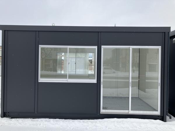 北海道函館店/展示場の新棟ユニットハウス・プレハブ・コンテナハウス47MSL(3.02坪)の本体の外観