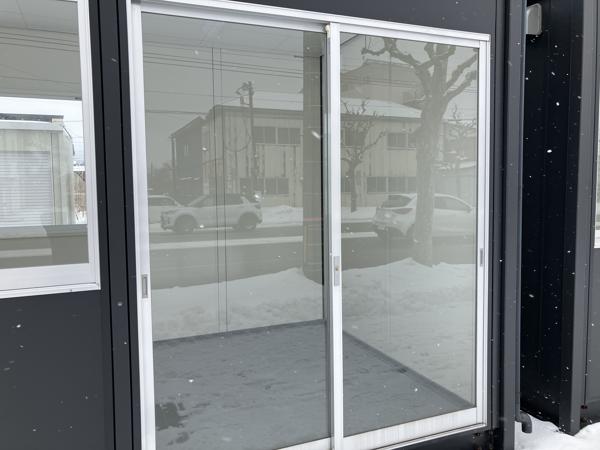 北海道函館店/展示場の新棟ユニットハウス・プレハブ・コンテナハウス47MSL(3.02坪)の本体の外観