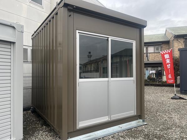 東京都町田店/展示場の中古ユニットハウス・プレハブ・コンテナハウスCT-32JG(2.16坪)の本体の外観