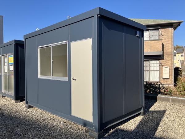 東京都町田店/展示場の新棟ユニットハウス・プレハブ・コンテナハウス38MSL(2.43坪)の本体の外観