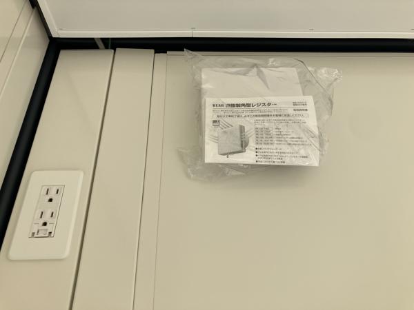 東京都町田店/展示場の新棟ユニットハウス・プレハブ・コンテナハウス38MSL(2.43坪)の各設備の換気扇