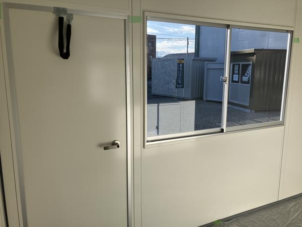 東京都町田店/展示場の新棟ユニットハウス・プレハブ・コンテナハウス38MSL(2.43坪)の本体の内観