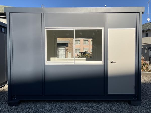 東京都町田店/展示場の新棟ユニットハウス・プレハブ・コンテナハウス38MSL(2.43坪)の本体の外観