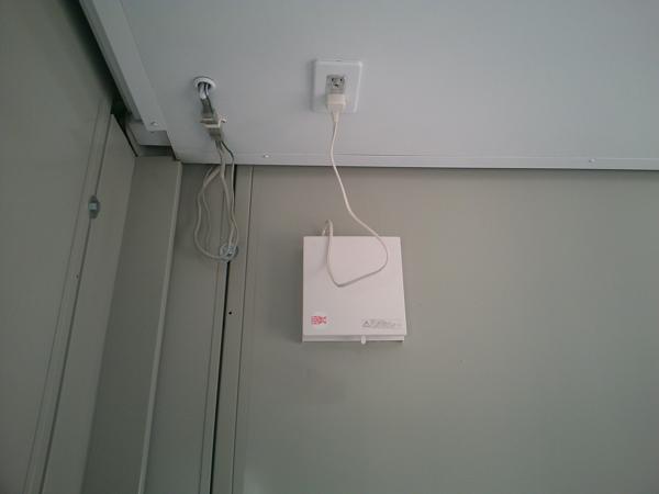 三重県三重営業所/展示場の中古ユニットハウス・プレハブ・コンテナハウスCT-41J(2.83坪)の各設備の換気扇