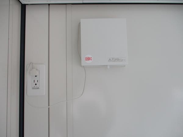 宮崎県都城店/展示場の新棟ユニットハウス・プレハブ・コンテナハウス47MSL(3.02坪)の各設備の換気扇