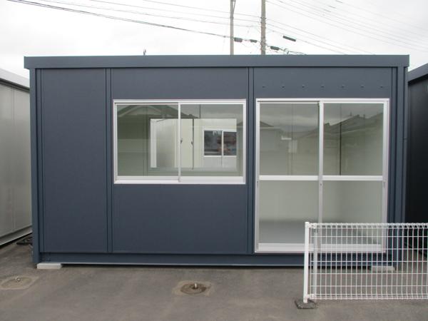 宮崎県都城店/展示場の新棟ユニットハウス・プレハブ・コンテナハウス47MSL(3.02坪)の本体の外観