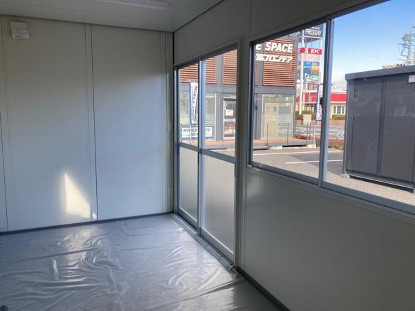 群馬県前橋店/展示場の新棟ユニットハウス・プレハブ・コンテナハウス47MSL(3.02坪)の本体の内観