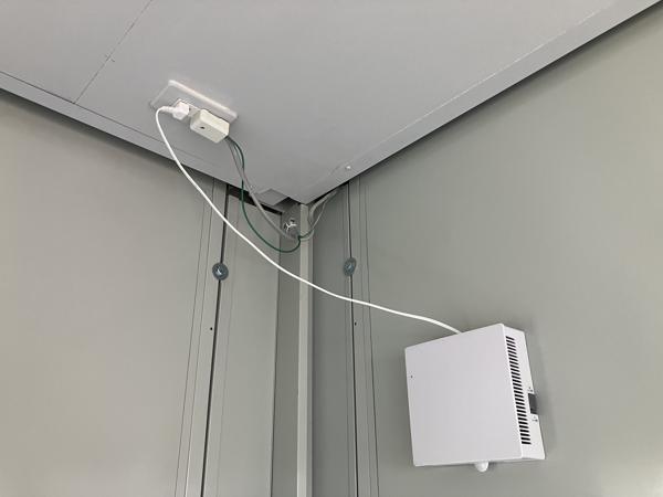 兵庫県西宮北店/展示場の中古ユニットハウス・プレハブ・コンテナハウスCT-41J(2.83坪)の各設備の換気扇