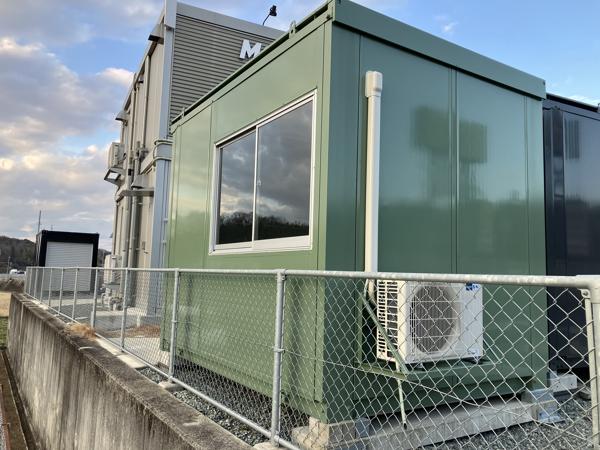 兵庫県西宮北店/展示場の中古ユニットハウス・プレハブ・コンテナハウスCT-32J(2.16坪)の本体の外観