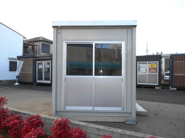 京都府宇治出張所/展示場の中古ユニットハウス・プレハブ・コンテナハウスCT-32JG(2.16坪)の本体の外観