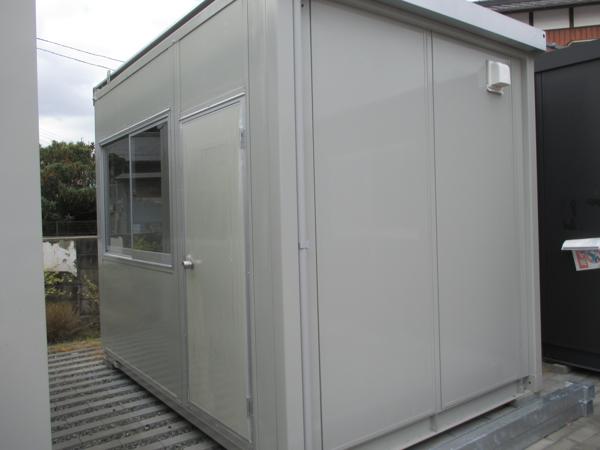 福岡県八幡西店/展示場の中古ユニットハウス・プレハブ・コンテナハウスCT-32J(2.16坪)の本体の外観