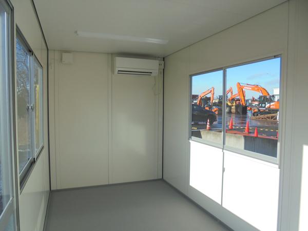 宮城県大崎店/展示場の新棟ユニットハウス・プレハブ・コンテナハウス47MSL(3.02坪)の本体の内観