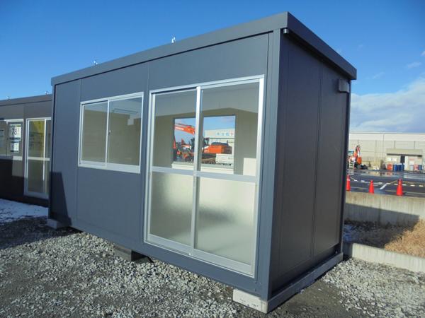 宮城県大崎店/展示場の新棟ユニットハウス・プレハブ・コンテナハウス47MSL(3.02坪)の本体の外観