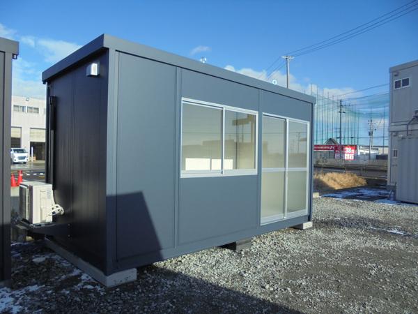 宮城県大崎店/展示場の新棟ユニットハウス・プレハブ・コンテナハウス47MSL(3.02坪)の本体の外観