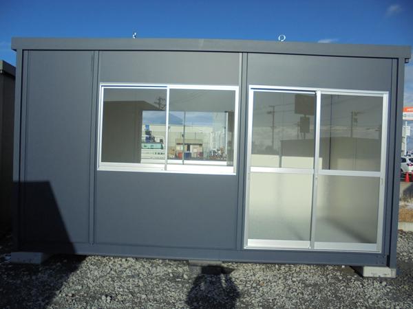 宮城県大崎店/展示場の新棟ユニットハウス・プレハブ・コンテナハウス47MSL(3.02坪)の本体の外観