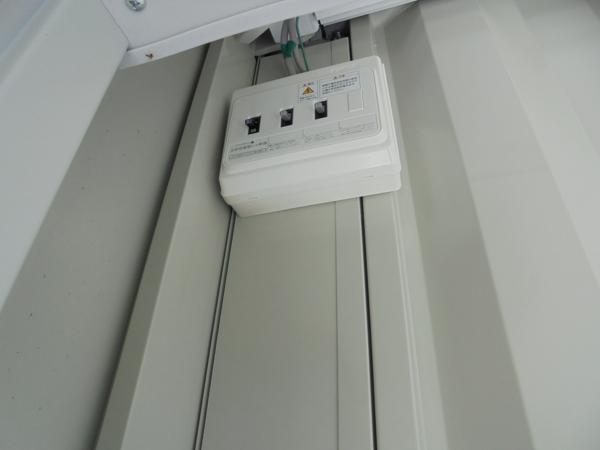 宮城県大崎店/展示場の中古ユニットハウス・プレハブ・コンテナハウスCT-32JG(2.16坪)の各設備の分電盤